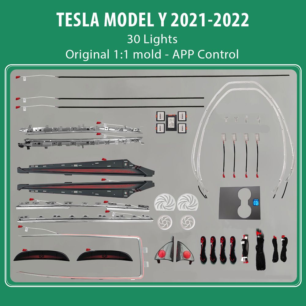 DIQ AMBIENT TESLA MODEL Y (FK) mod. 2021> FULL KIT (Digital iQ Ambient Light for Tesla Model Y mod. 2021> WITH 30 Lights Full Kit) DIQ AMBIENT TESLA MODEL Y (FK) mod. 2021> FULL KIT (Digital iQ Ambient Light for Tesla Model Y mod. 2021> WITH 30 Lights Full Kit)