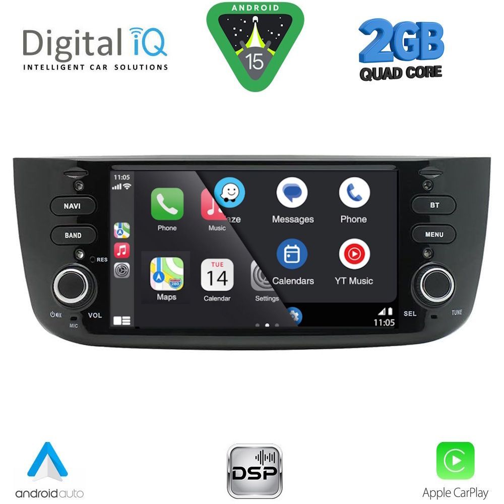 DIGITAL IQ BLM 764_CPA (7" DECK) MULTIMEDIA OEM for FIAT GRANDE PUNTO mod. 2012-2018 – EVO mod. 2009-2018 DIGITAL IQ BLM 764_CPA (7" DECK) MULTIMEDIA OEM for FIAT GRANDE PUNTO mod. 2012-2018 – EVO mod. 2009-2018