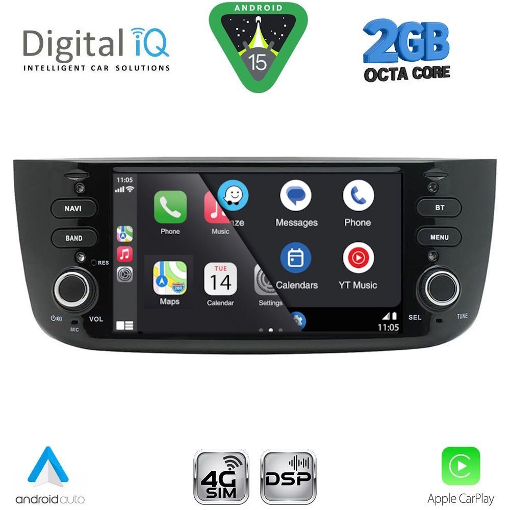 DIGITAL IQ BLF 364_CPA (7" DECK) MULTIMEDIA SYSTEM for FIAT GRANDE PUNTO mod. 2012-2018 – EVO mod. 2009-2018 DIGITAL IQ BLF 364_CPA (7" DECK) MULTIMEDIA SYSTEM for FIAT GRANDE PUNTO mod. 2012-2018 – EVO mod. 2009-2018