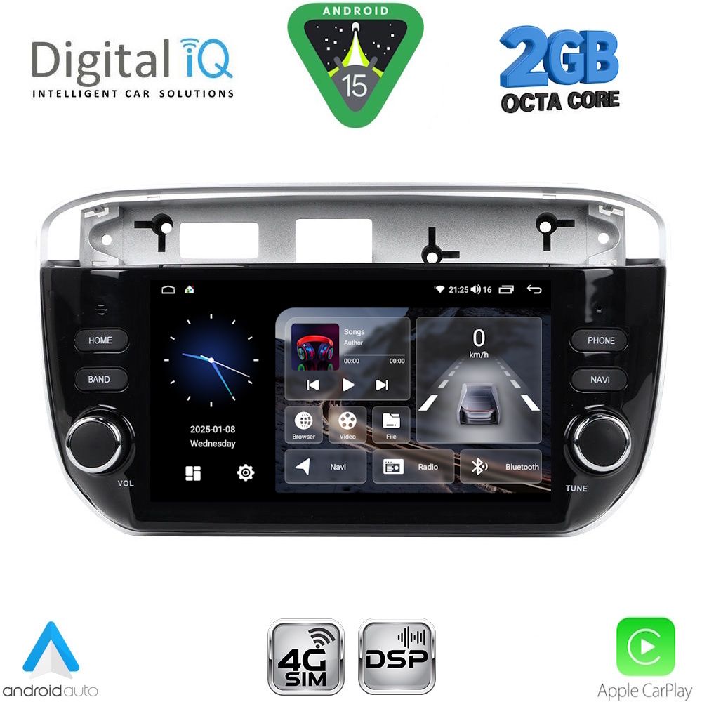 DIGITAL IQ BLF 364_CPA (7" DECK) MULTIMEDIA SYSTEM for FIAT GRANDE PUNTO mod. 2012-2018 – EVO mod. 2009-2018 DIGITAL IQ BLF 364_CPA (7" DECK) MULTIMEDIA SYSTEM for FIAT GRANDE PUNTO mod. 2012-2018 – EVO mod. 2009-2018