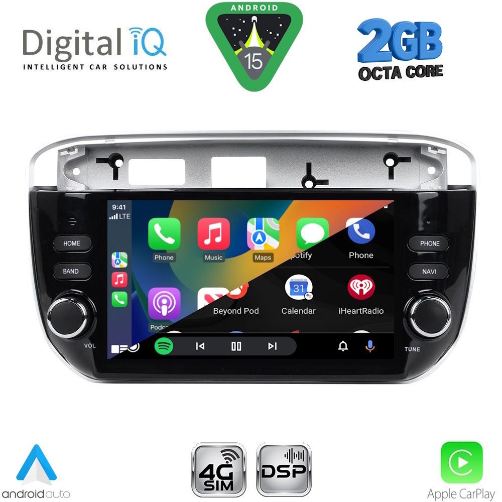DIGITAL IQ BLF 364_CPA (7" DECK) MULTIMEDIA SYSTEM for FIAT GRANDE PUNTO mod. 2012-2018 – EVO mod. 2009-2018 DIGITAL IQ BLF 364_CPA (7" DECK) MULTIMEDIA SYSTEM for FIAT GRANDE PUNTO mod. 2012-2018 – EVO mod. 2009-2018