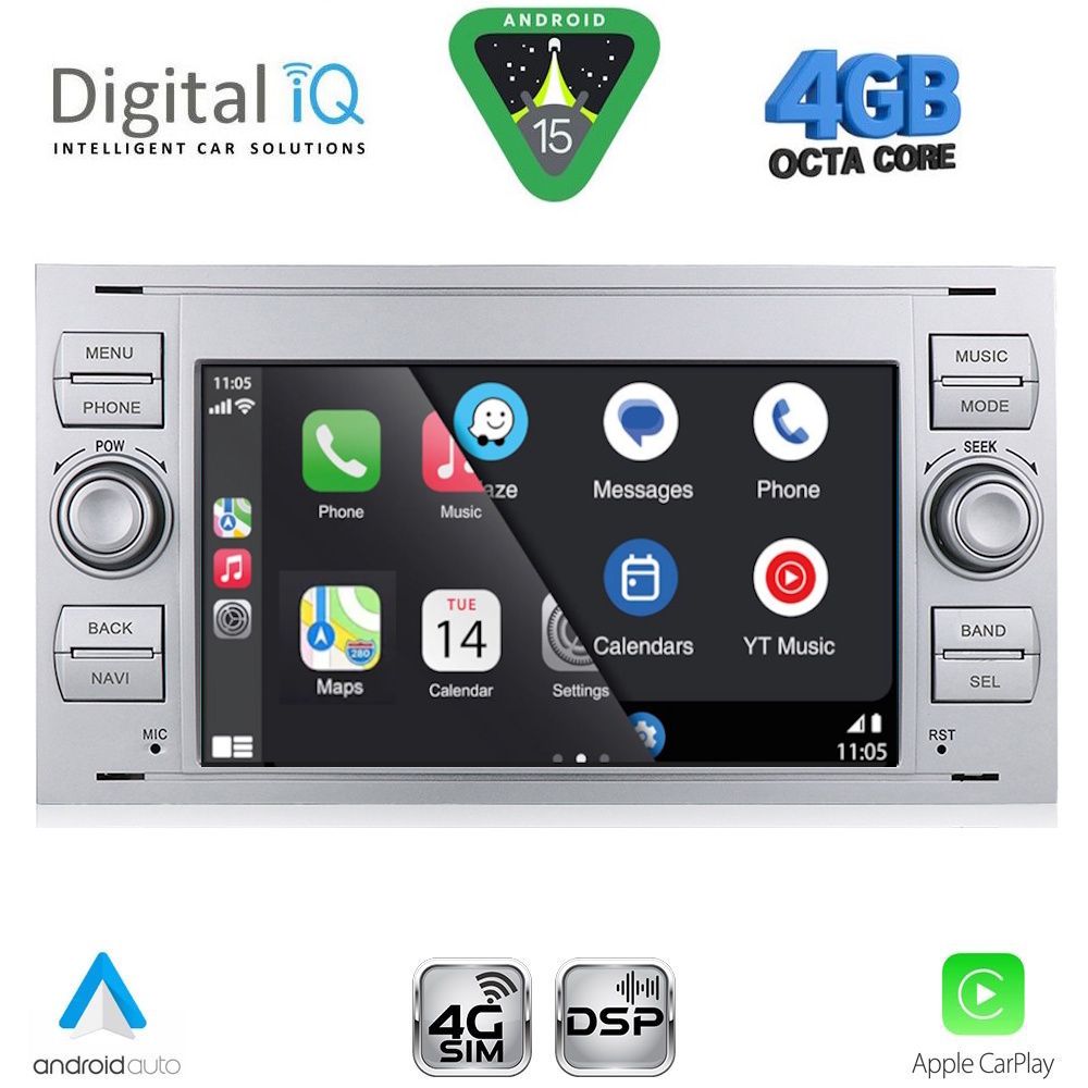 DIGITAL IQ BLG 402S_CPA (7" DECK) MULTIMEDIA SYSTEM for FORD mod. 2004-2008 DIGITAL IQ BLG 402S_CPA (7" DECK) MULTIMEDIA SYSTEM for FORD mod. 2004-2008