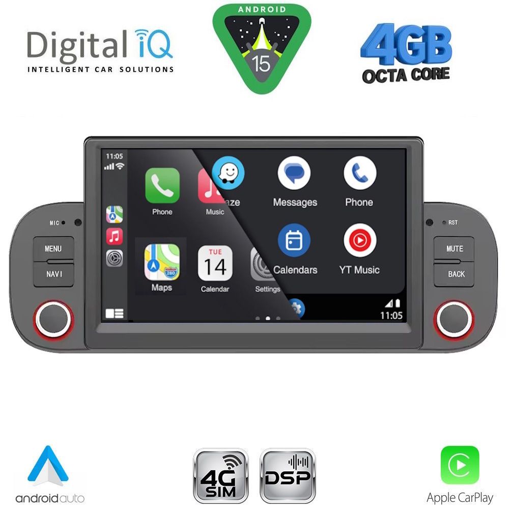 DIGITAL IQ BLG 422_CPA (7" DECK) MULTIMEDIA SYSTEM for FIAT PANDA mod. 2012-2021 DIGITAL IQ BLG 422_CPA (7" DECK) MULTIMEDIA SYSTEM for FIAT PANDA mod. 2012-2021