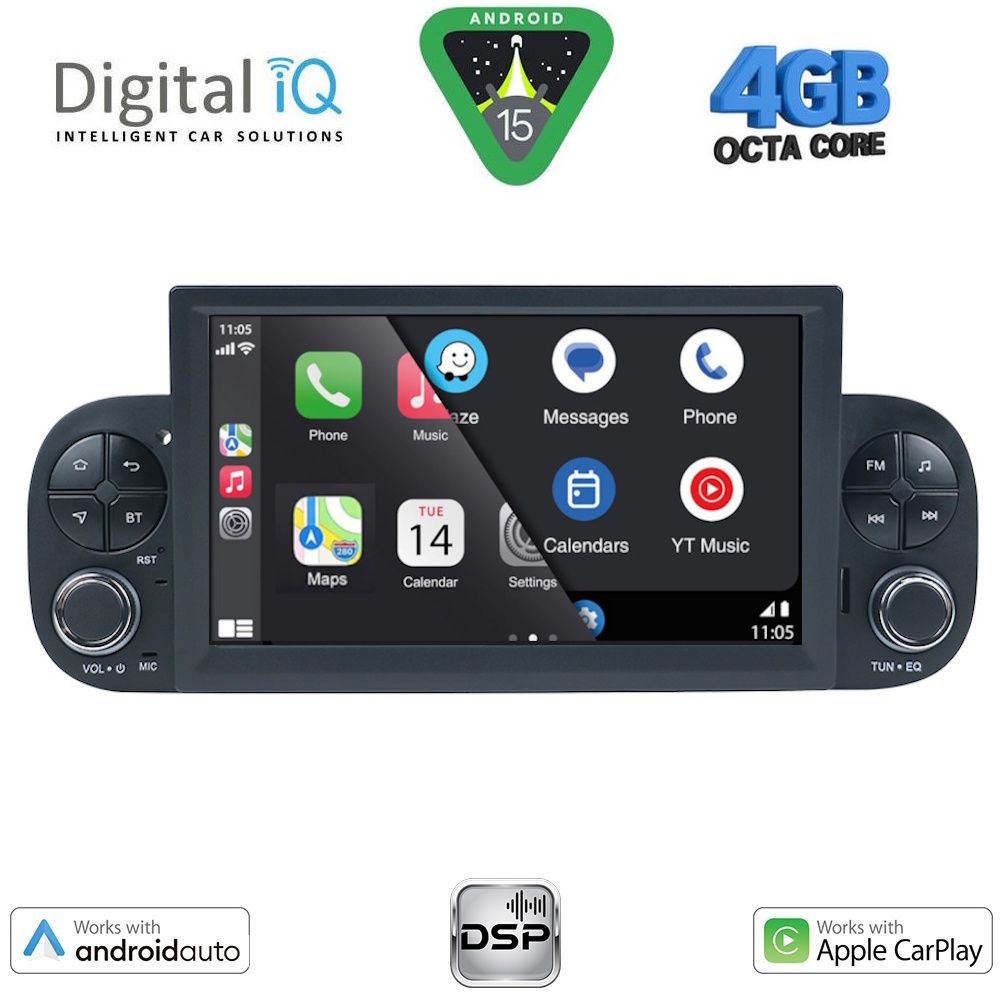 DIGITAL IQ BXF 622_CPAA (7" DECK) MULTIMEDIA SYSTEM for FIAT PANDA mod. 2012-2021 DIGITAL IQ BXF 622_CPAA (7" DECK) MULTIMEDIA SYSTEM for FIAT PANDA mod. 2012-2021