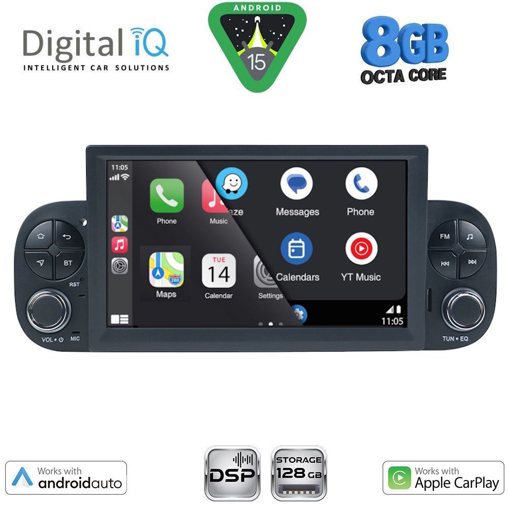 DIGITAL IQ BXF 722_CPAA (7" DECK) MULTIMEDIA SYSTEM for FIAT PANDA mod. 2012-2021 DIGITAL IQ BXF 722_CPAA (7" DECK) MULTIMEDIA SYSTEM for FIAT PANDA mod. 2012-2021
