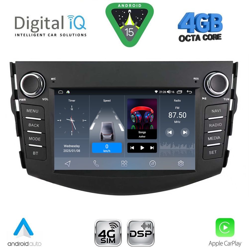DIGITAL IQ BLF 317_CPA (7" DECK) MULTIMEDIA OEM for TOYOTA RAV 4 mod. 2006-2012 DIGITAL IQ BLF 317_CPA (7" DECK) MULTIMEDIA OEM for TOYOTA RAV 4 mod. 2006-2012