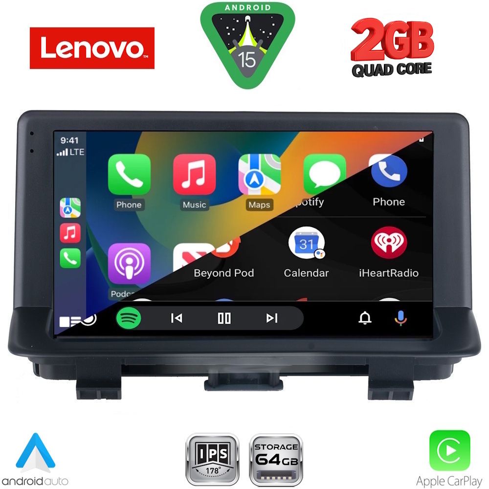 LENOVO LVD 2012_CPA (9inc) MULTIMEDIA TABLET for AUDI Q3 mod. 2012-2018 (High Version) LENOVO LVD 2012_CPA (9inc) MULTIMEDIA TABLET for AUDI Q3 mod. 2012-2018 (High Version)