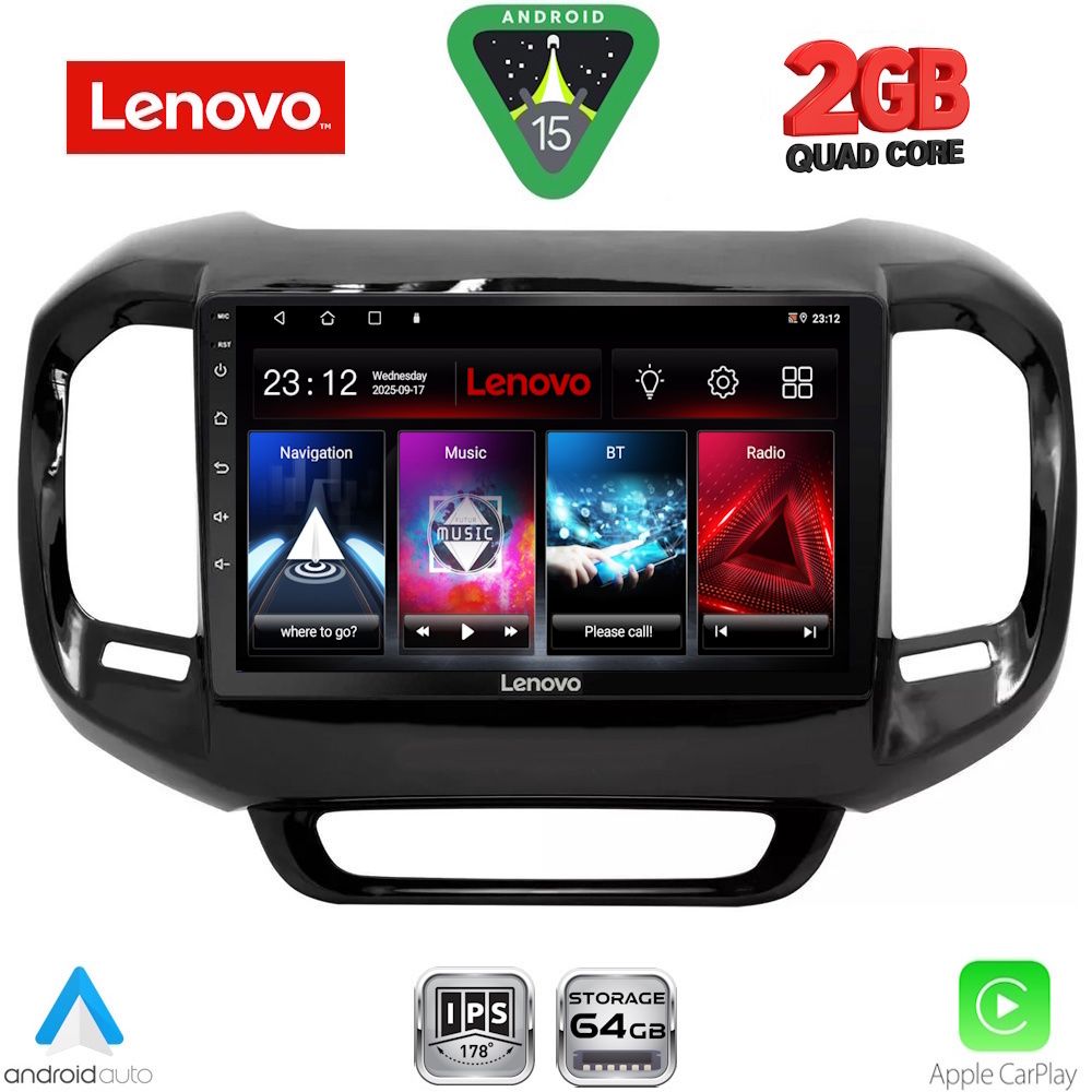 LENOVO LVD 2127_CPA (9inc) MULTIMEDIA TABLET for FIAT TORO mod. 2017-2026 LENOVO LVD 2127_CPA (9inc) MULTIMEDIA TABLET for FIAT TORO mod. 2017-2026