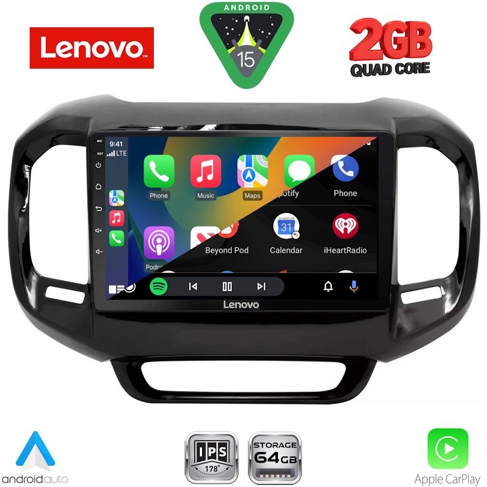 LENOVO LVD 2127_CPA (9inc) MULTIMEDIA TABLET for FIAT TORO mod. 2017-2026 LENOVO LVD 2127_CPA (9inc) MULTIMEDIA TABLET for FIAT TORO mod. 2017-2026