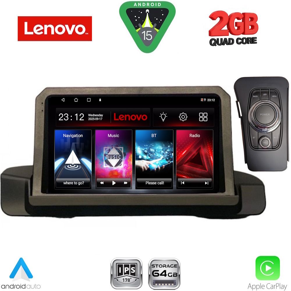 LENOVO LVD 2044_CPA (9inc) MULTIMEDIA TABLET for BMW S.3 (E90-91-92) mod. 2005-2012 LENOVO LVD 2044_CPA (9inc) MULTIMEDIA TABLET for BMW S.3 (E90-91-92) mod. 2005-2012