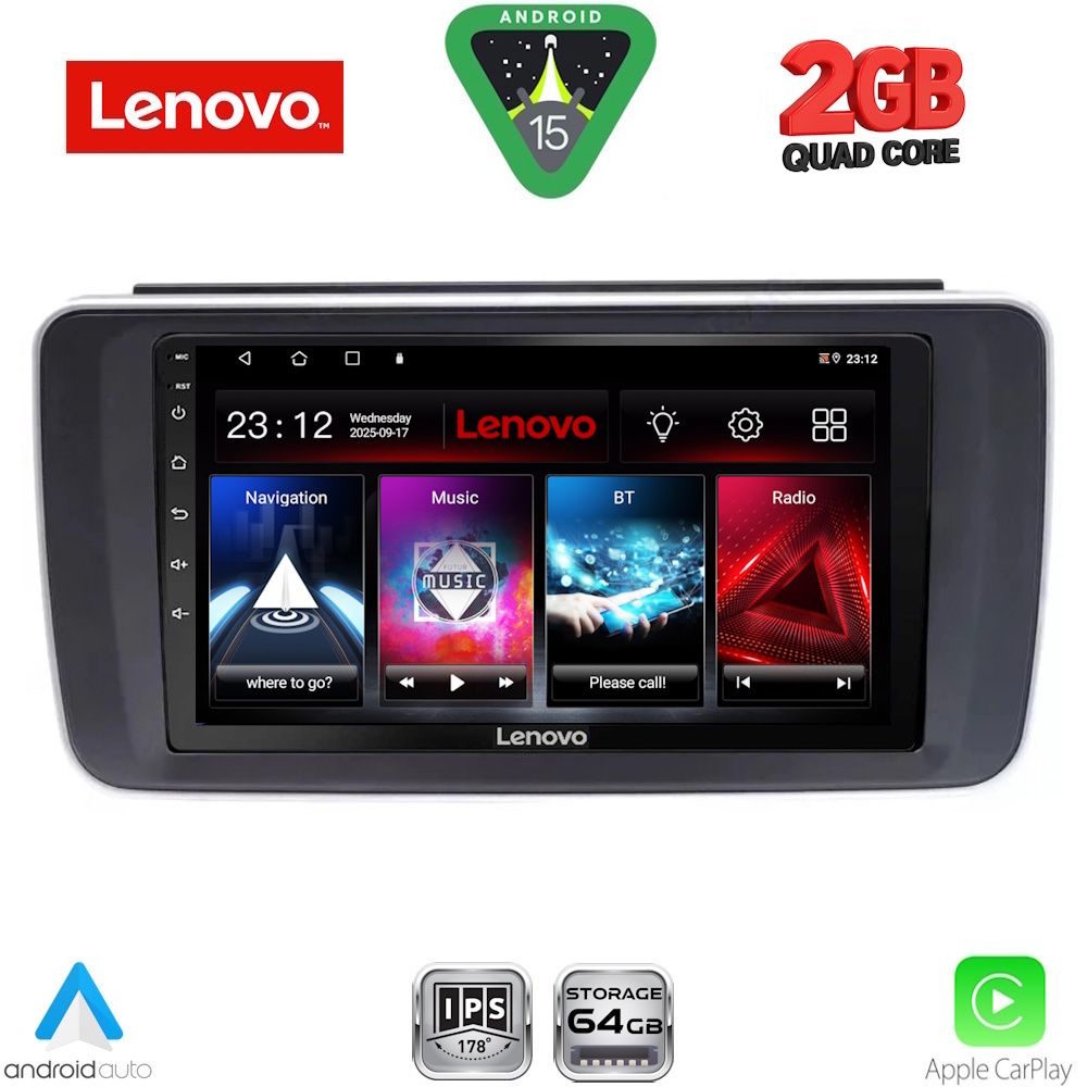 LENOVO LVD 2473_CPA (9inc) MULTIMEDIA TABLET for NISSAN LEAF mod. 2018-2025 LENOVO LVD 2473_CPA (9inc) MULTIMEDIA TABLET for NISSAN LEAF mod. 2018-2025