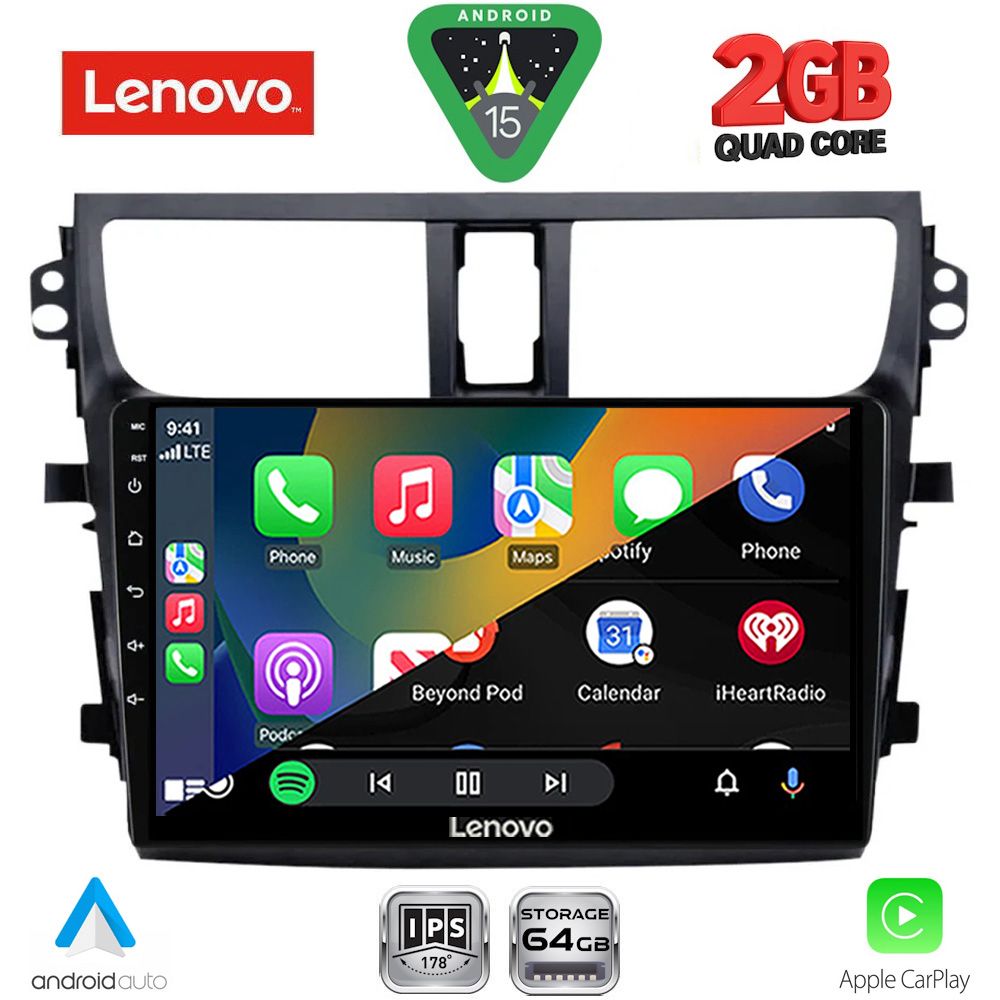 LENOVO LVD 2674_CPA (9inc) MULTIMEDIA TABLET for SUZUKI CELERIO mod. 2015-2021 LENOVO LVD 2674_CPA (9inc) MULTIMEDIA TABLET for SUZUKI CELERIO mod. 2015-2021