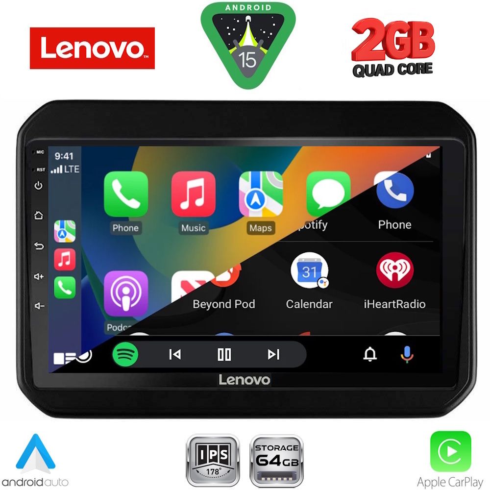 LENOVO LVD 2676_CPA (9inc) MULTIMEDIA TABLET for SUZUKI IGNIS mod. 2016-2026 LENOVO LVD 2676_CPA (9inc) MULTIMEDIA TABLET for SUZUKI IGNIS mod. 2016-2026
