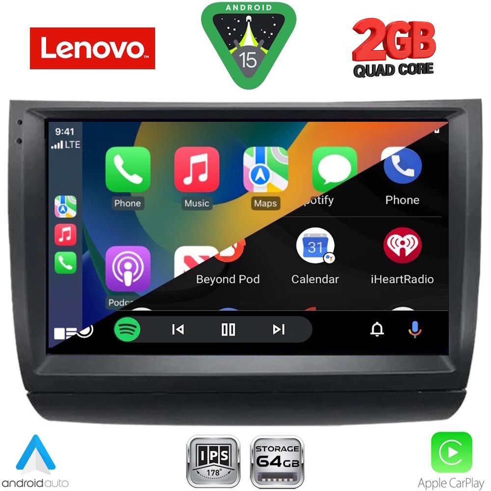 LENOVO LVD 2728_CPA (9inc) MULTIMEDIA TABLET for TOYOTA PRIUS mod. 2003-2009 LENOVO LVD 2728_CPA (9inc) MULTIMEDIA TABLET for TOYOTA PRIUS mod. 2003-2009