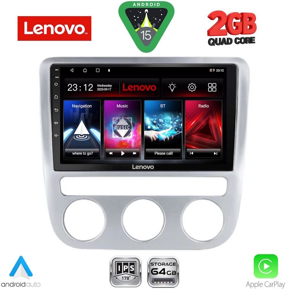 LENOVO LVD 2752_CPA CLIMA (9inc) MULTIMEDIA TABLET for VW EOS mod. 2006-2016 - SCIROCCO mod. 2008-2010 LENOVO LVD 2752_CPA CLIMA (9inc) MULTIMEDIA TABLET for VW EOS mod. 2006-2016 - SCIROCCO mod. 2008-2010