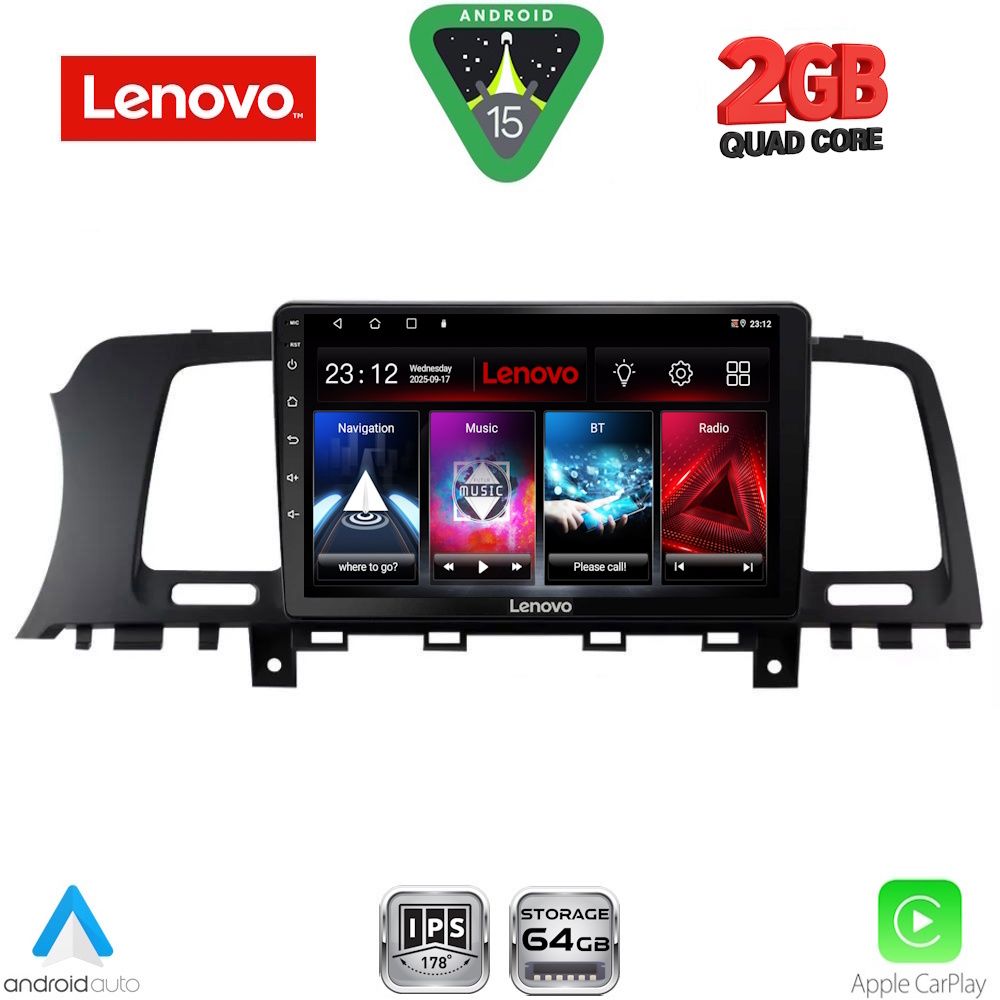 LENOVO LVD 2462_CPA (9inc) MULTIMEDIA TABLET for NISSAN MURANO mod. 2007-2014 LENOVO LVD 2462_CPA (9inc) MULTIMEDIA TABLET for NISSAN MURANO mod. 2007-2014