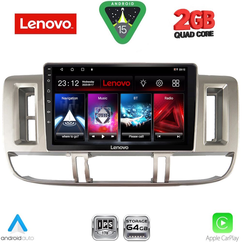 LENOVO LVD 2474_CPA (9inc) MULTIMEDIA TABLET for NISSAN XTRAIL mod. 2000-2004 LENOVO LVD 2474_CPA (9inc) MULTIMEDIA TABLET for NISSAN XTRAIL mod. 2000-2004