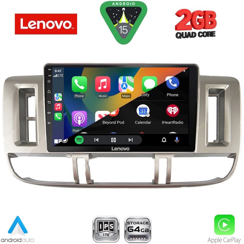 LENOVO LVD 2474_CPA (9inc) MULTIMEDIA TABLET for NISSAN XTRAIL mod. 2000-2004 LENOVO LVD 2474_CPA (9inc) MULTIMEDIA TABLET for NISSAN XTRAIL mod. 2000-2004