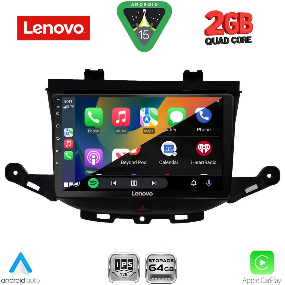 LENOVO LVD 2483_CPA (9inc) MULTIMEDIA TABLET for OPEL ASTRA K mod.2015-2022 LENOVO LVD 2483_CPA (9inc) MULTIMEDIA TABLET for OPEL ASTRA K mod.2015-2022