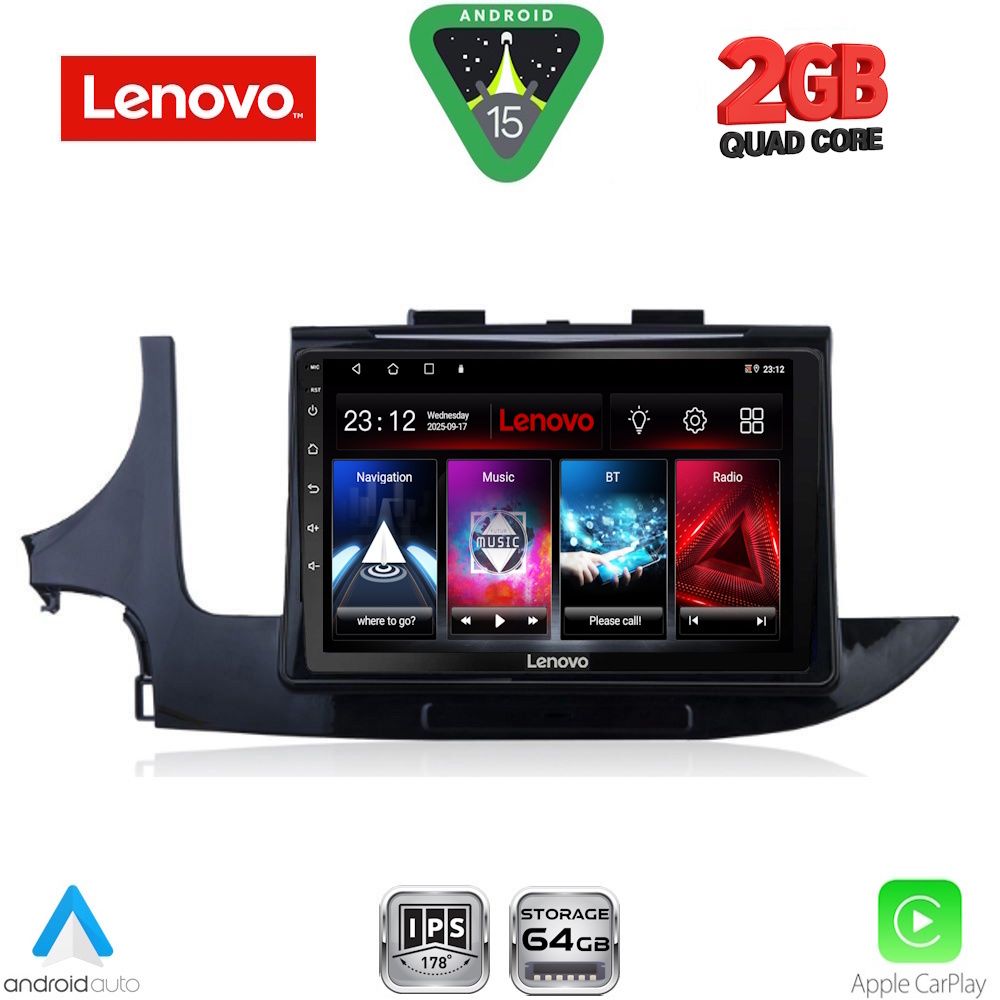 LENOVO LVD 2497_CPA (9inc) MULTIMEDIA TABLET for OPEL MOKKA mod. 2016-2021 LENOVO LVD 2497_CPA (9inc) MULTIMEDIA TABLET for OPEL MOKKA mod. 2016-2021