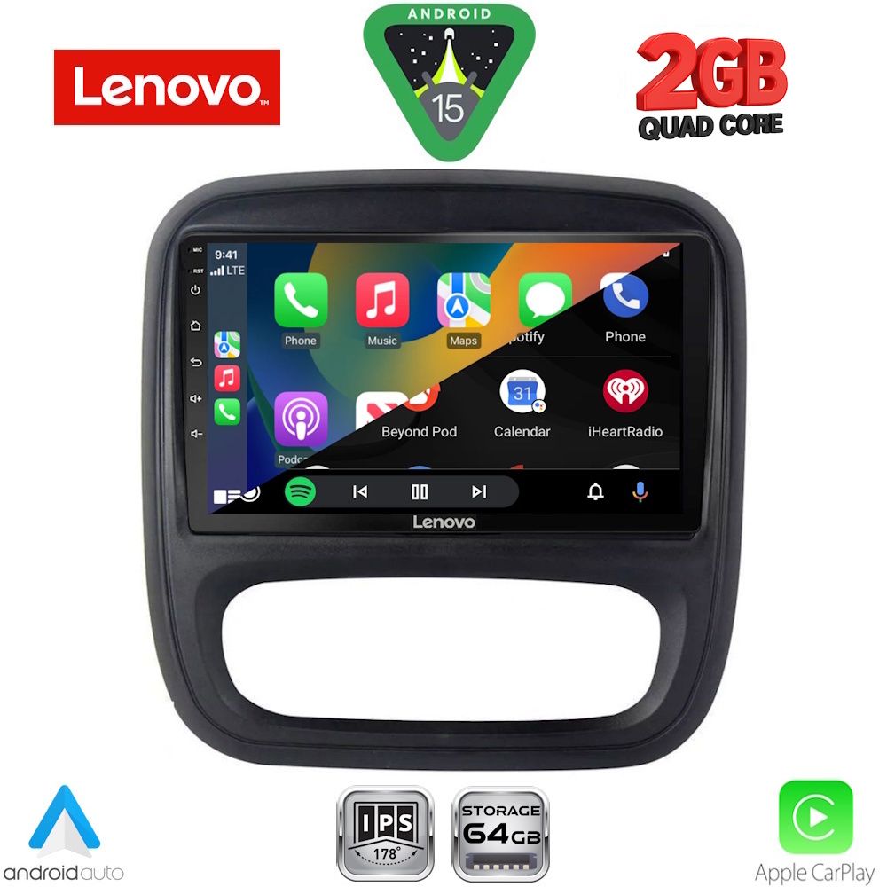 LENOVO LVD 2499_CPA (9inc) MULTIMEDIA TABLET for OPEL VIVARO – RENAULT TRAFIC – FIAT TALENDO – NISSAN NV 300 mod. 2014-2019 LENOVO LVD 2499_CPA (9inc) MULTIMEDIA TABLET for OPEL VIVARO – RENAULT TRAFIC – FIAT TALENDO – NISSAN NV 300 mod. 2014-2019