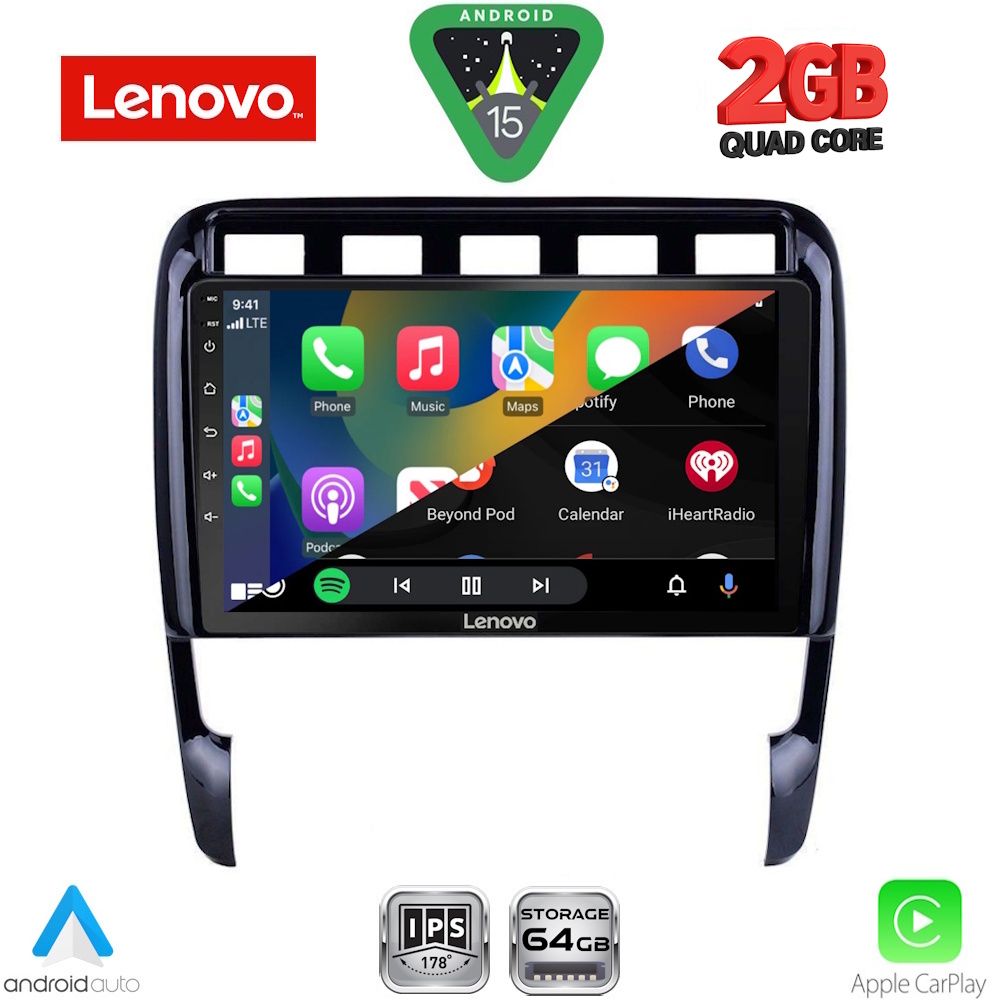 LENOVO LVD 2535_CPA (9inc) MULTIMEDIA TABLET for PORSCHE CAYENNE mod. 2002-2011 LENOVO LVD 2535_CPA (9inc) MULTIMEDIA TABLET for PORSCHE CAYENNE mod. 2002-2011