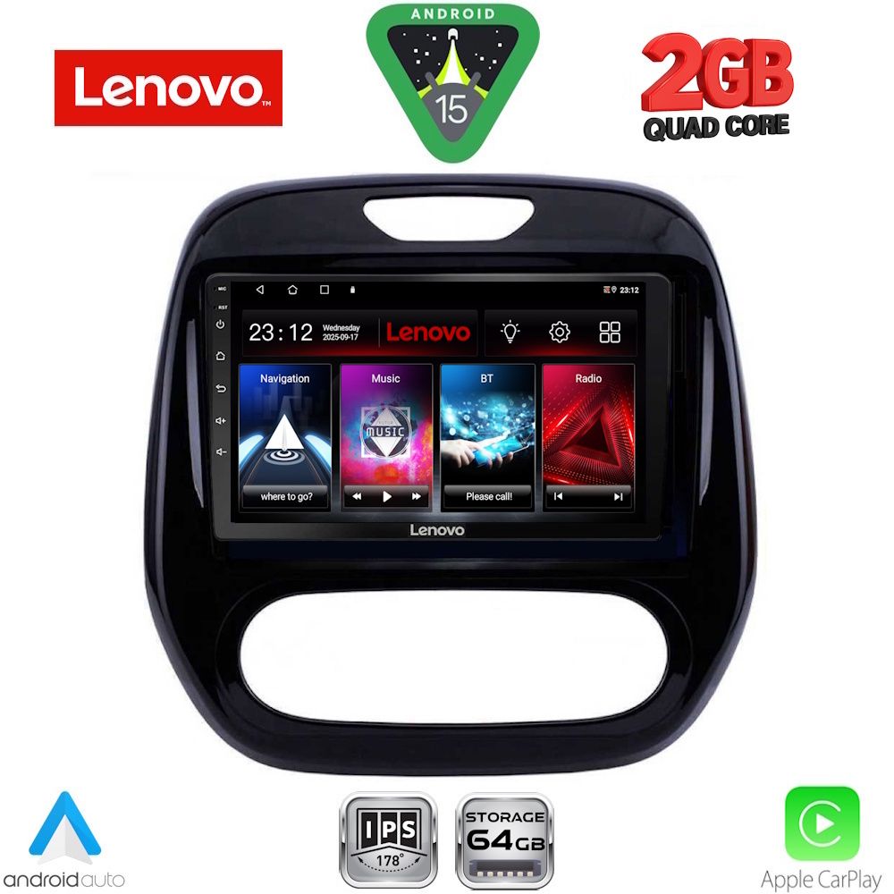 LENOVO LVD 2542_CPA (9inc) MULTIMEDIA TABLET for RENAULT CAPTUR mod. 2013-2019 LENOVO LVD 2542_CPA (9inc) MULTIMEDIA TABLET for RENAULT CAPTUR mod. 2013-2019