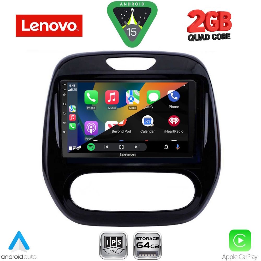 LENOVO LVD 2542_CPA (9inc) MULTIMEDIA TABLET for RENAULT CAPTUR mod. 2013-2019 LENOVO LVD 2542_CPA (9inc) MULTIMEDIA TABLET for RENAULT CAPTUR mod. 2013-2019