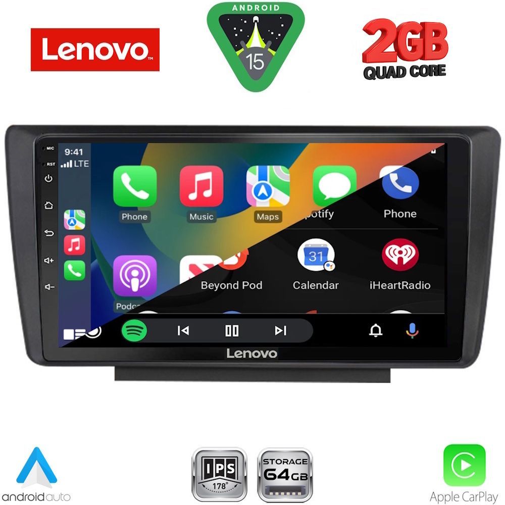 LENOVO LVD 2594_CPA (9inc) MULTIMEDIA TABLET for SKODA OCTAVIA 5 mod. 2005-2012 LENOVO LVD 2594_CPA (9inc) MULTIMEDIA TABLET for SKODA OCTAVIA 5 mod. 2005-2012