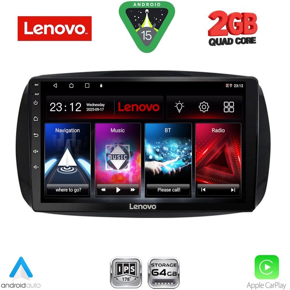 LENOVO LVD 2623_CPA (9inc) MULTIMEDIA TABLET for SMART (453) mod. 2016-2024 LENOVO LVD 2623_CPA (9inc) MULTIMEDIA TABLET for SMART (453) mod. 2016-2024