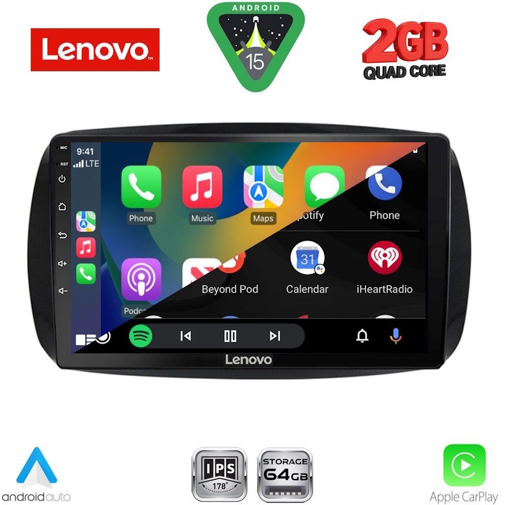 LENOVO LVD 2623_CPA (9inc) MULTIMEDIA TABLET for SMART (453) mod. 2016-2024 LENOVO LVD 2623_CPA (9inc) MULTIMEDIA TABLET for SMART (453) mod. 2016-2024