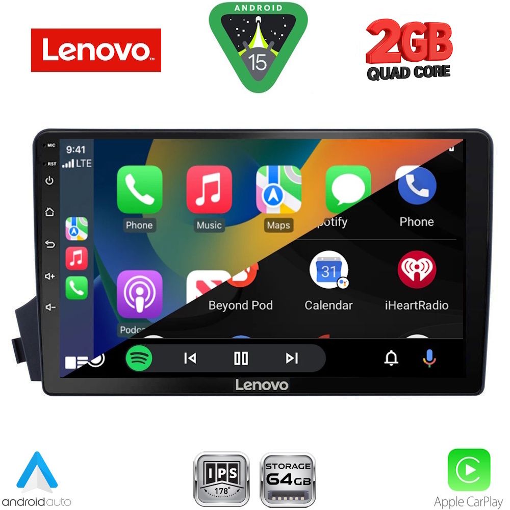 LENOVO LVD 2650_CPA (9inc) MULTIMEDIA TABLET for SSANGYONG ACTYON - KYRON mod. 2006-2015 LENOVO LVD 2650_CPA (9inc) MULTIMEDIA TABLET for SSANGYONG ACTYON - KYRON mod. 2006-2015
