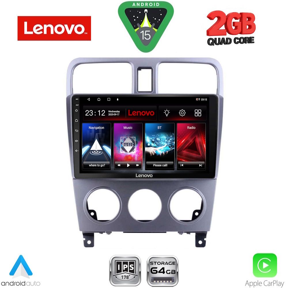 LENOVO LVD 2661_CPA (9inc) MULTIMEDIA TABLET for SUBARU FORESTER mod. 2002-2008 LENOVO LVD 2661_CPA (9inc) MULTIMEDIA TABLET for SUBARU FORESTER mod. 2002-2008