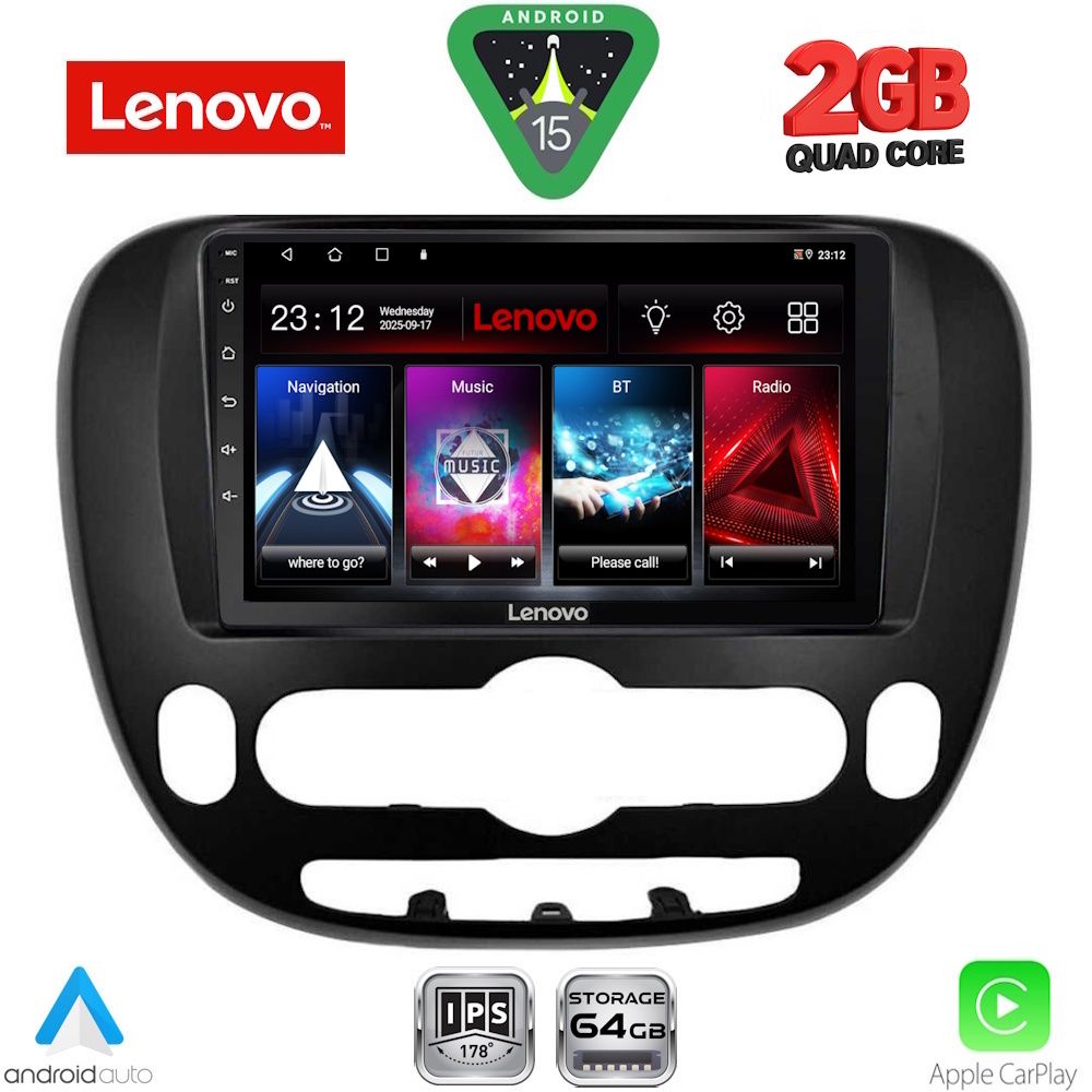 LENOVO LVD 2321_CPA (9inc) MULTIMEDIA TABLET for KIA SOUL mod. 2013-2019 LENOVO LVD 2321_CPA (9inc) MULTIMEDIA TABLET for KIA SOUL mod. 2013-2019