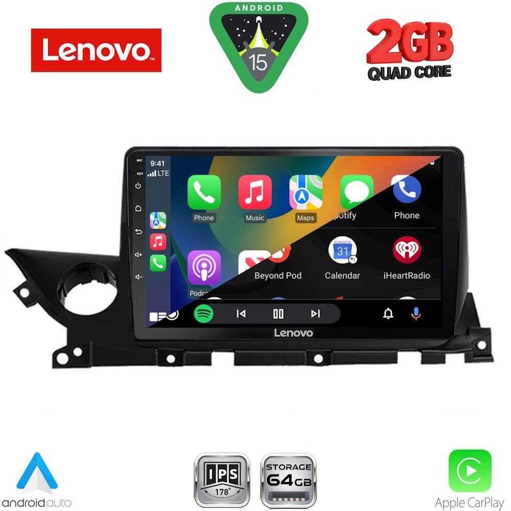 LENOVO LVD 2379B_CPA (9inc) MULTIMEDIA TABLET for MAZDA 6 mod. 2021-2026 LENOVO LVD 2379B_CPA (9inc) MULTIMEDIA TABLET for MAZDA 6 mod. 2021-2026