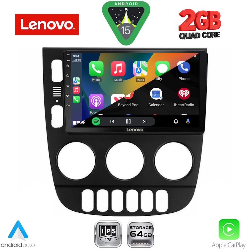 LENOVO LVD 2413_CPA (9inc) MULTIMEDIA TABLET for MERCEDES ML (W163) mod. 2002-2005 LENOVO LVD 2413_CPA (9inc) MULTIMEDIA TABLET for MERCEDES ML (W163) mod. 2002-2005