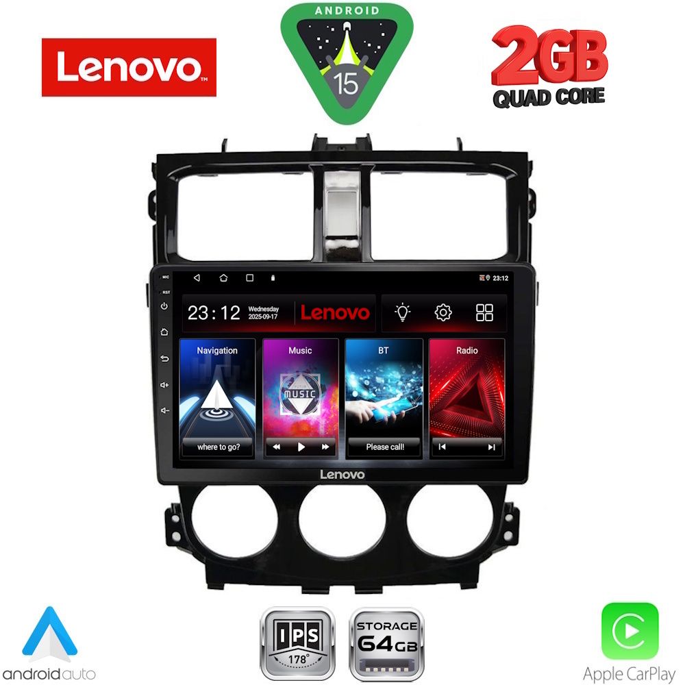 LENOVO LVD 2435_CPA (9inc) MULTIMEDIA TABLET for MITSUBISHI COLT mod. 2013-2023 LENOVO LVD 2435_CPA (9inc) MULTIMEDIA TABLET for MITSUBISHI COLT mod. 2013-2023