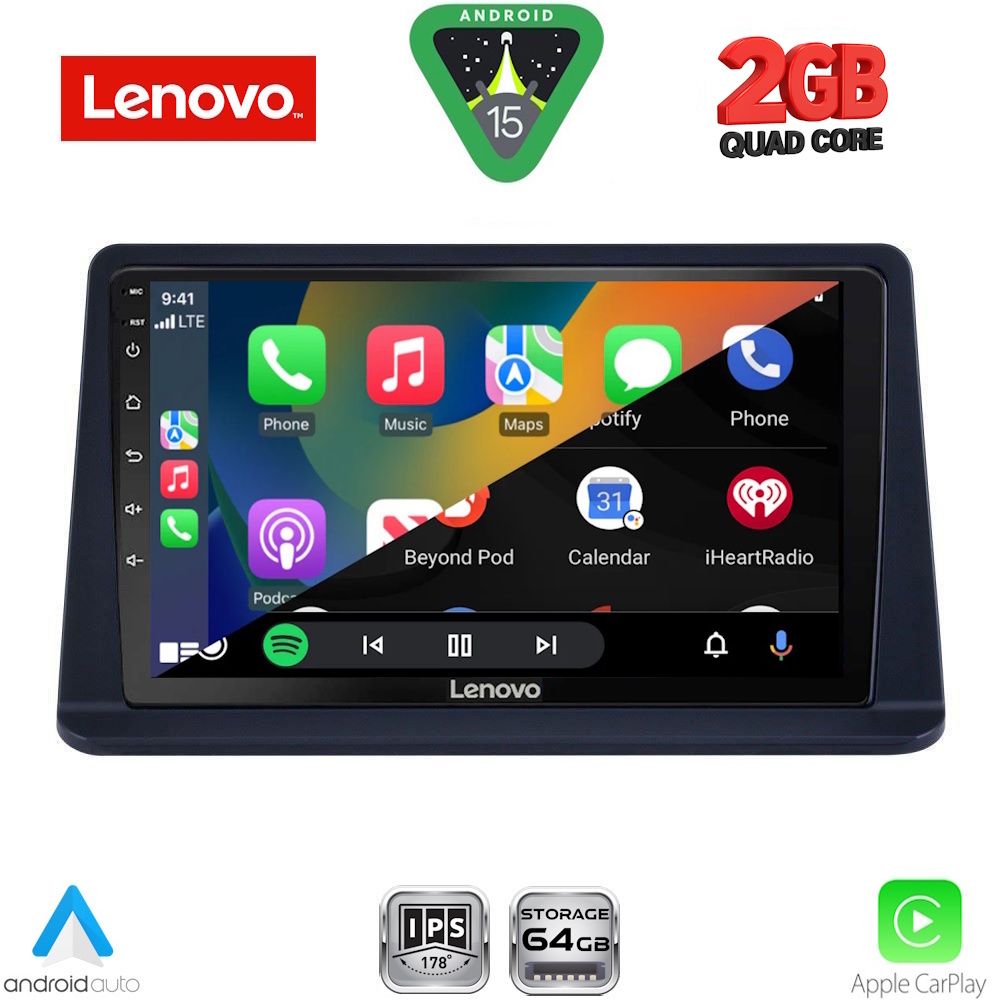 LENOVO LVD 2445_CPA (9inc) MULTIMEDIA TABLET for MITSUBISHI PAJERO mod. 1999-2006 LENOVO LVD 2445_CPA (9inc) MULTIMEDIA TABLET for MITSUBISHI PAJERO mod. 1999-2006