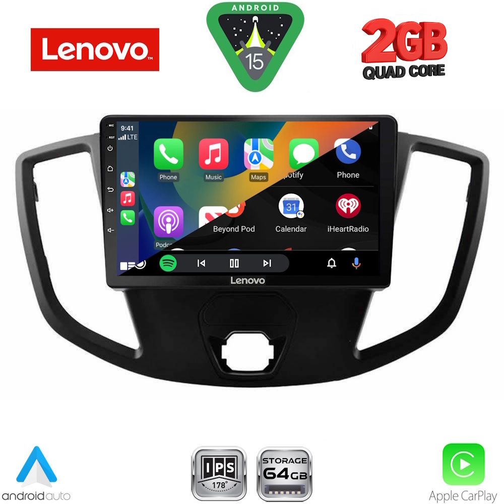 LENOVO LVD 2179_CPA (9inc) MULTIMEDIA TABLET for FORD TRANSIT mod. 2014-2020 LENOVO LVD 2179_CPA (9inc) MULTIMEDIA TABLET for FORD TRANSIT mod. 2014-2020