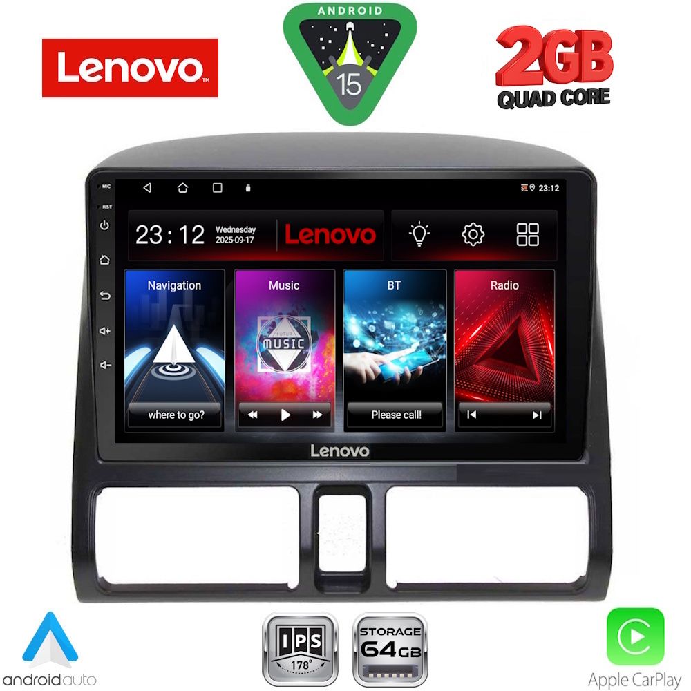 LENOVO LVD 2196_CPA CLIMA (9inc) MULTIMEDIA TABLET for HONDA CRV mod. 1996-2006 LENOVO LVD 2196_CPA CLIMA (9inc) MULTIMEDIA TABLET for HONDA CRV mod. 1996-2006