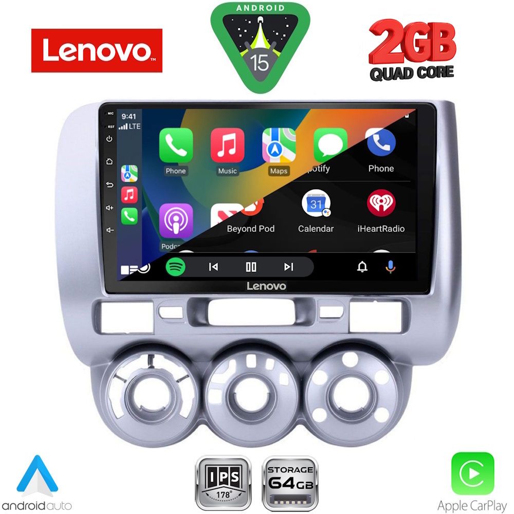LENOVO LVD 2210_CPA A/C (9inc) MULTIMEDIA TABLET for HONDA JAZZ mod. 2002-2008 LENOVO LVD 2210_CPA A/C (9inc) MULTIMEDIA TABLET for HONDA JAZZ mod. 2002-2008