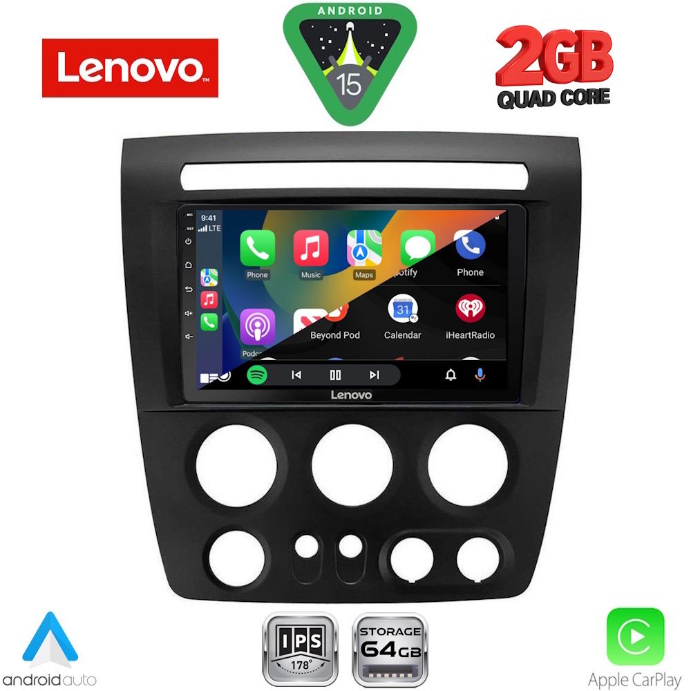 LENOVO LVD 2218_CPA (9inc) MULTIMEDIA TABLET for HUMMER H3 mod. 2005-2009 LENOVO LVD 2218_CPA (9inc) MULTIMEDIA TABLET for HUMMER H3 mod. 2005-2009