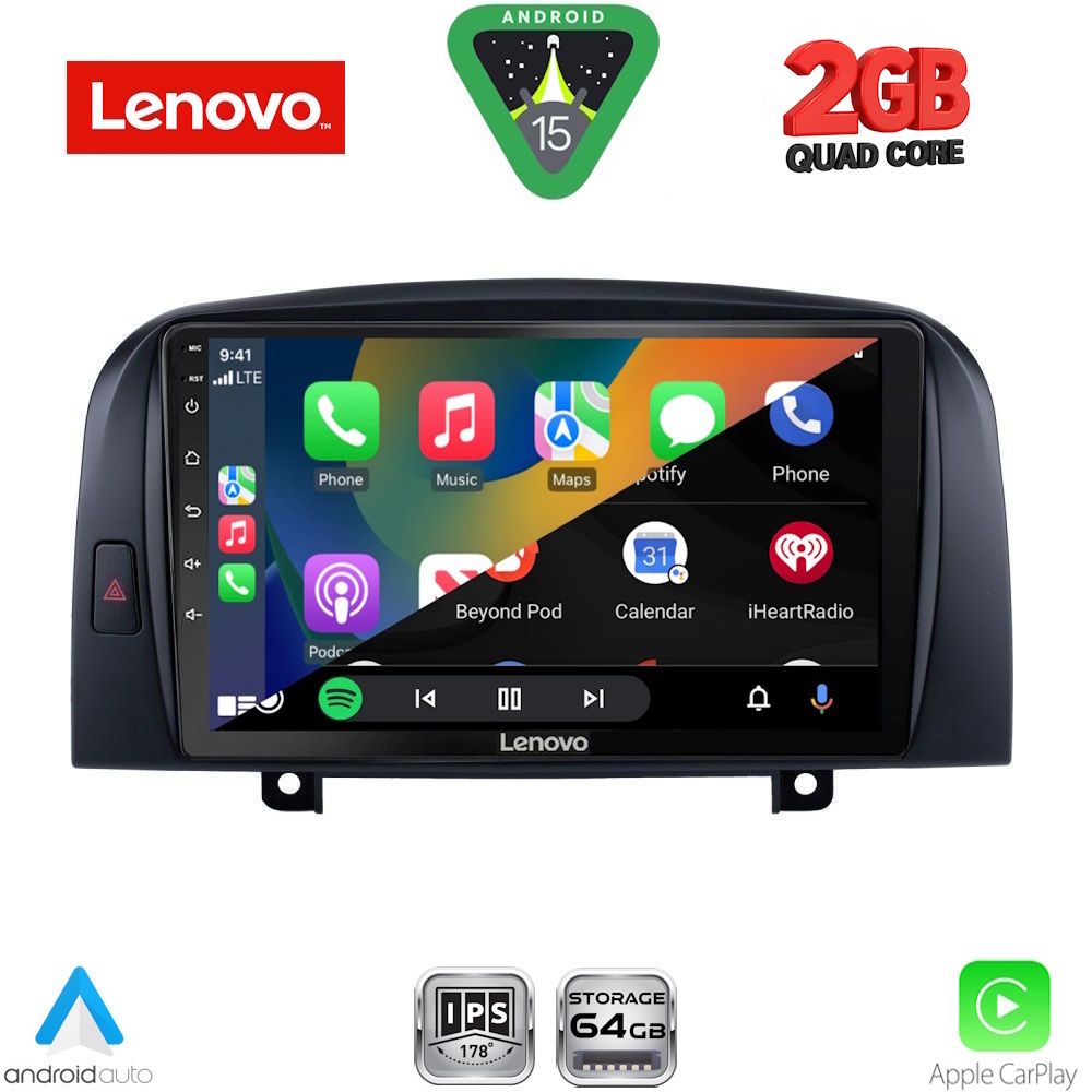 LENOVO LVD 2248_CPA (9inc) MULTIMEDIA TABLET for HYUNDAI SONATA mod. 2006-2009 LENOVO LVD 2248_CPA (9inc) MULTIMEDIA TABLET for HYUNDAI SONATA mod. 2006-2009