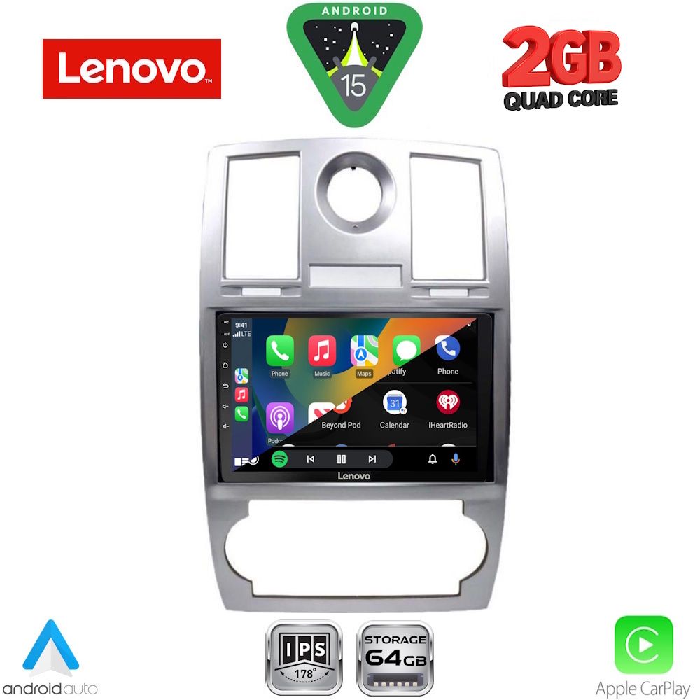 LENOVO LVD 2285_CPA (9inc) MULTIMEDIA TABLET for CHRYSLER 300C mod. 2005-2010 LENOVO LVD 2285_CPA (9inc) MULTIMEDIA TABLET for CHRYSLER 300C mod. 2005-2010