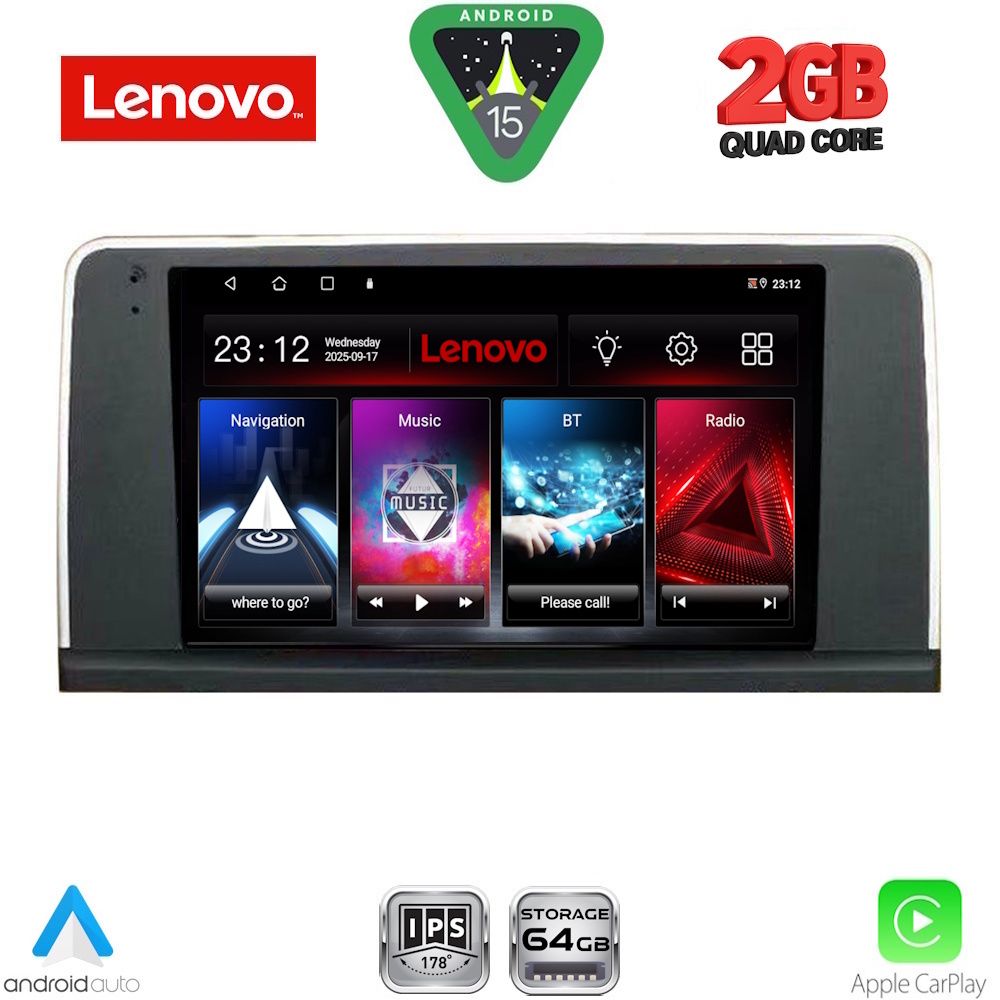 LENOVO LVD 2050_CPA (9inc) (NBT) MULTIMEDIA TABLET for BMW S.3-4 (F30-32) mod. 2012-2018 LENOVO LVD 2050_CPA (9inc) (NBT) MULTIMEDIA TABLET for BMW S.3-4 (F30-32) mod. 2012-2018