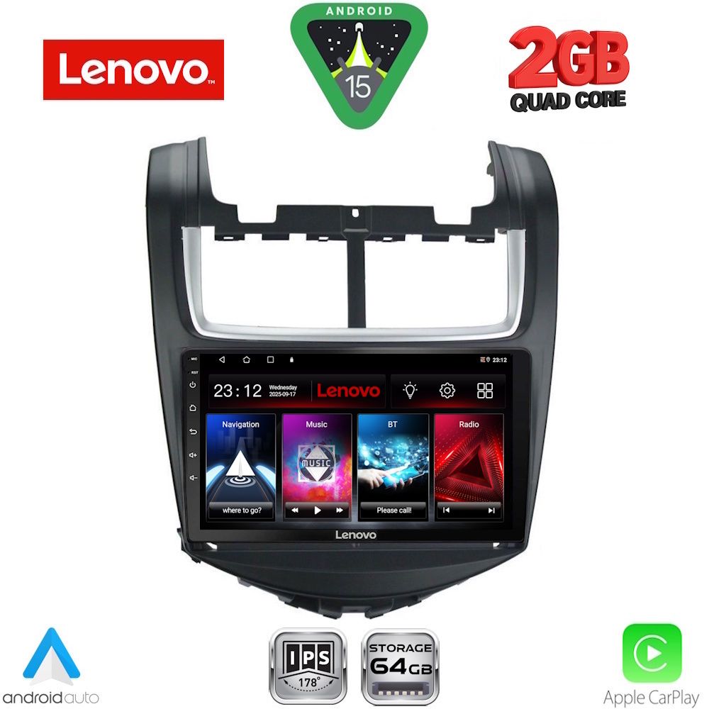 LENOVO LVD 2075_CPA (9inc) MULTIMEDIA TABLET for CHEVROLET AVEO mod. 2014-2017 LENOVO LVD 2075_CPA (9inc) MULTIMEDIA TABLET for CHEVROLET AVEO mod. 2014-2017