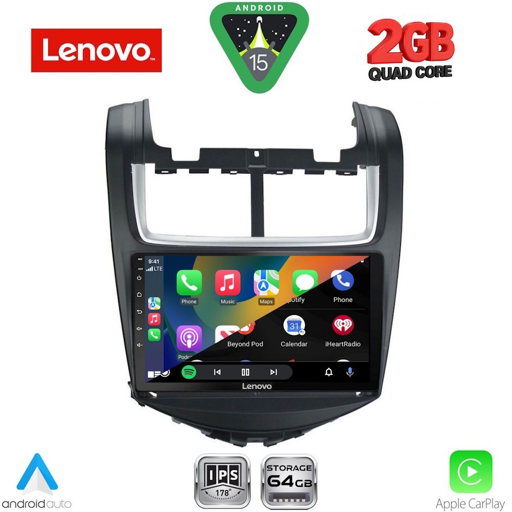 LENOVO LVD 2075_CPA (9inc) MULTIMEDIA TABLET for CHEVROLET AVEO mod. 2014-2017 LENOVO LVD 2075_CPA (9inc) MULTIMEDIA TABLET for CHEVROLET AVEO mod. 2014-2017
