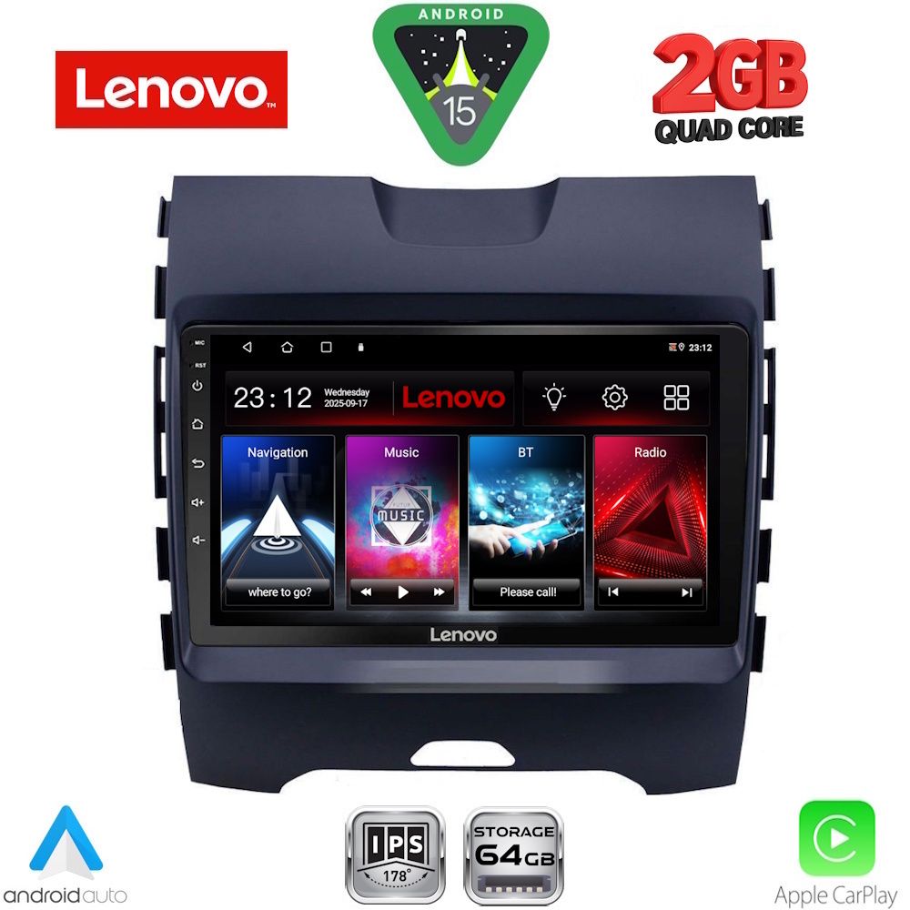 LENOVO LVD 2152_CPA (9inc) MULTIMEDIA TABLET for FORD EDGE mod. 2015-2023 LENOVO LVD 2152_CPA (9inc) MULTIMEDIA TABLET for FORD EDGE mod. 2015-2023