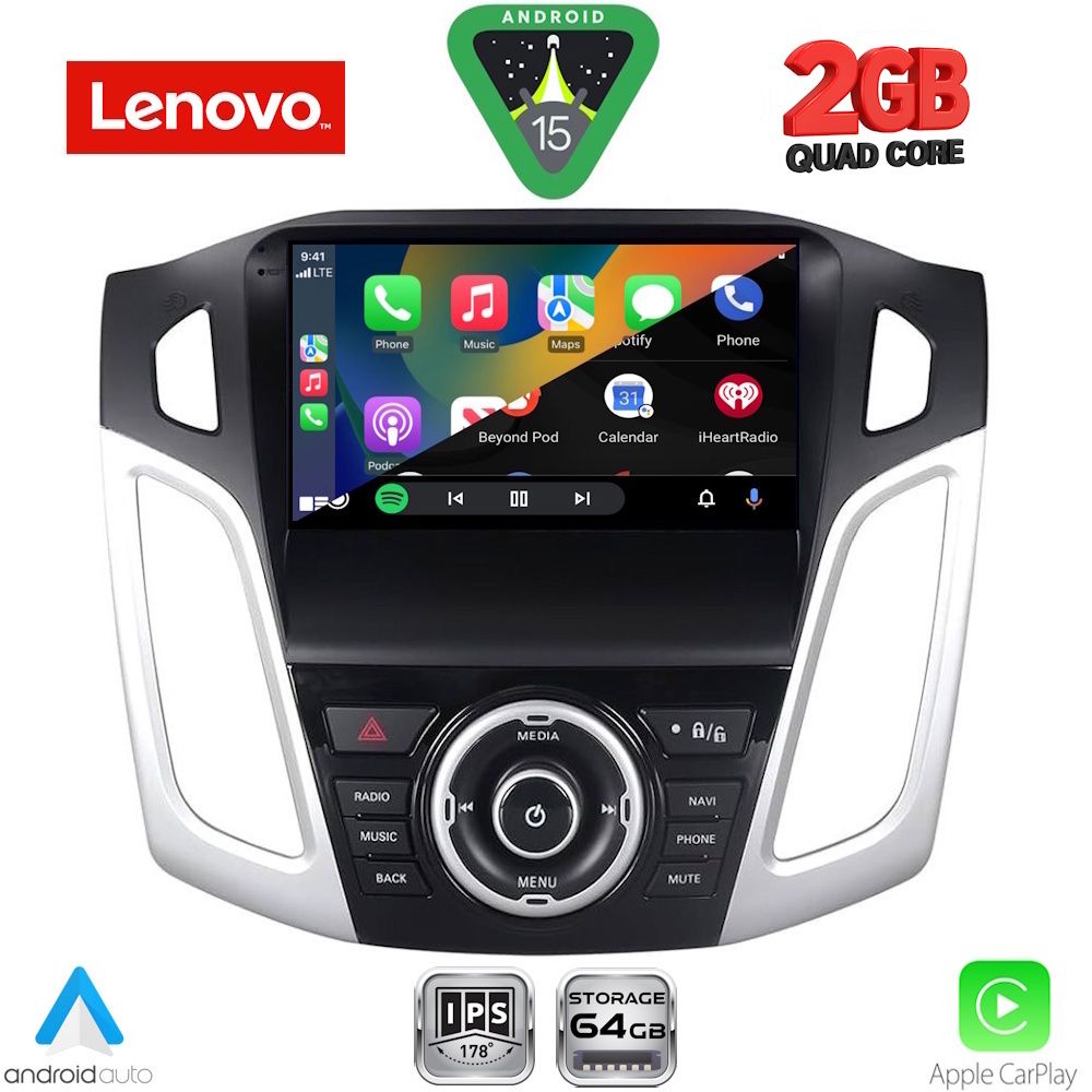 LENOVO LVD 2157_CPA (9inc) MULTIMEDIA TABLET for FORD FOCUS mod. 2011-2018 LENOVO LVD 2157_CPA (9inc) MULTIMEDIA TABLET for FORD FOCUS mod. 2011-2018