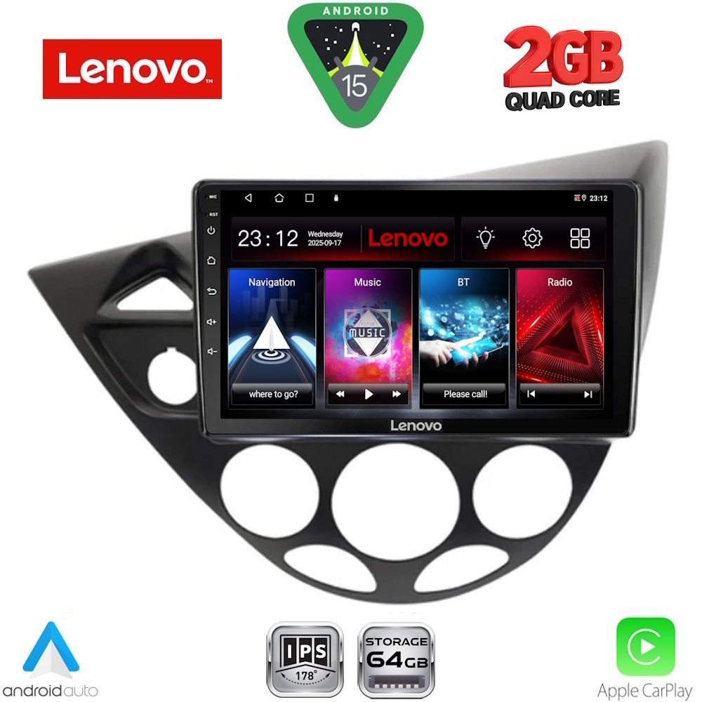 LENOVO LVD 2169_CPA (9inc) MULTIMEDIA TABLET for FORD FOCUS mod. 1998-2004 LENOVO LVD 2169_CPA (9inc) MULTIMEDIA TABLET for FORD FOCUS mod. 1998-2004